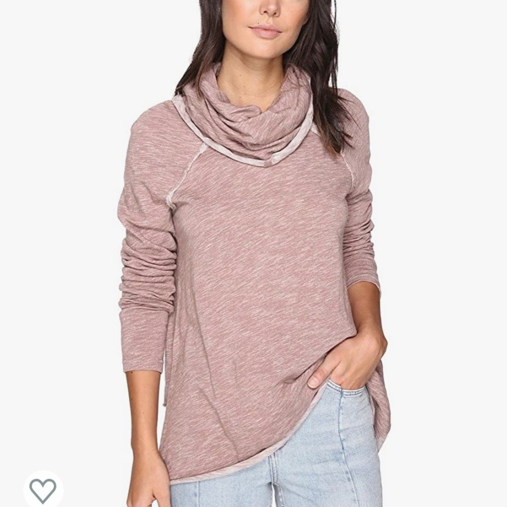 NWOT Free People Cocoon Cowl Pullover